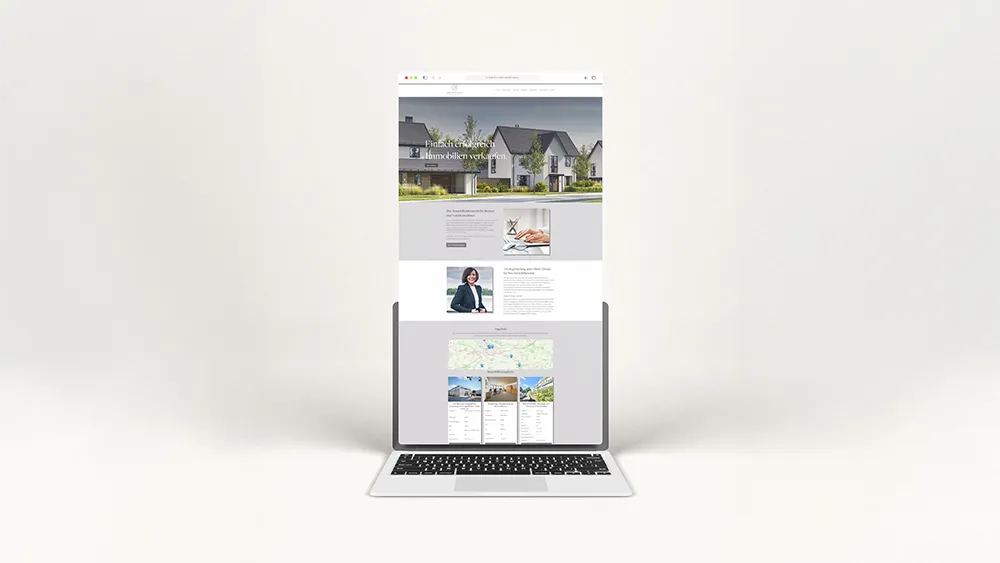 Rosemann Immobilien — Landingpage