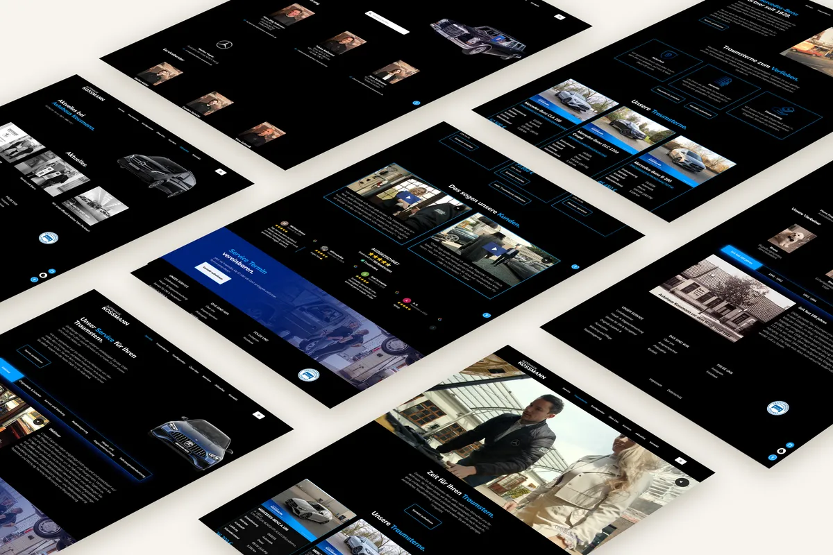 Autohaus Kossmann — Projektübersicht