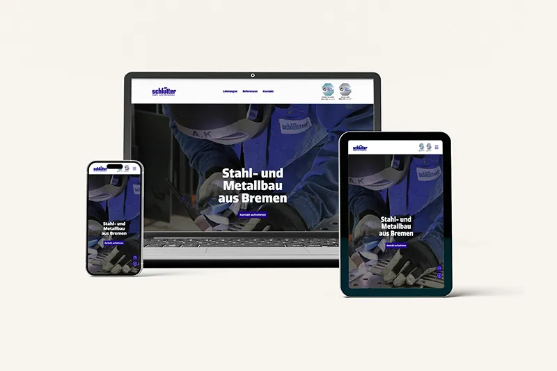 Schlütter Metallbau — Responsiv