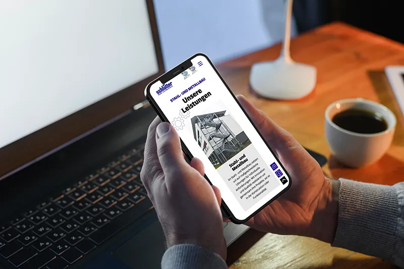 Schlütter Metallbau — Smartphone