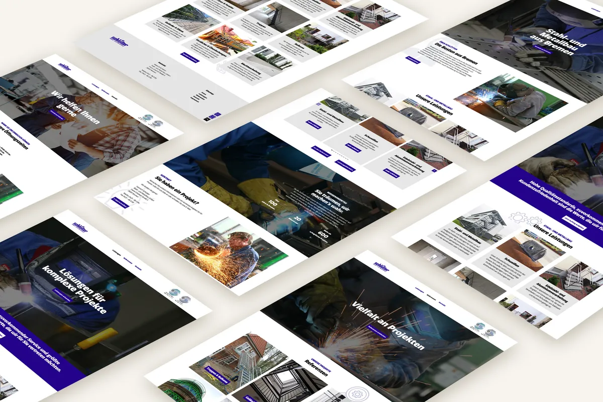 Heinrich Schlütter Stahl- und Metallbau — Projektübersicht